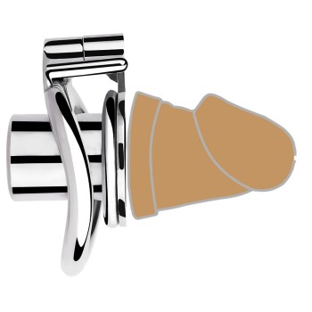 FAAK Chastity Cage w Dick 409 L-size