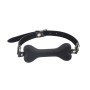 Chisa Gag Doggie Bone Bit - Black