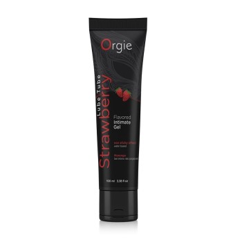 Orgie Strawberry Lube Tube - 100ml