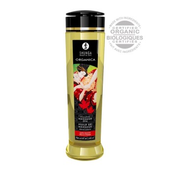 Shunga Organica Kissable Massage Oil Maple Delight - 240ml