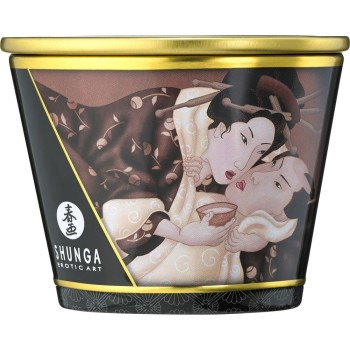 Shunga Excitation Massage Candle Intoxicating Chocolate - 170ml