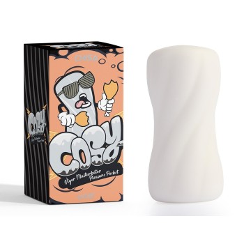 Chisa Cosy Vigor Masturbator - White