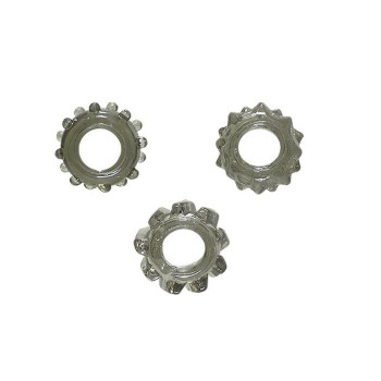 Mode Design Super Cock Ring Starshape - Smoke