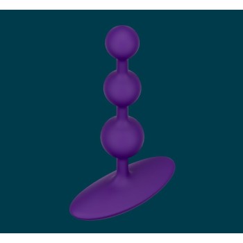 Romp Amp Anal Beads - Purple