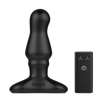 Nexus Bolster Inflatable Plug w Remote - Black