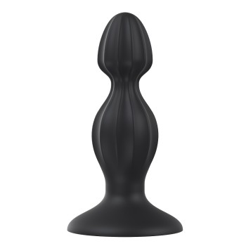 Drywell Flo Silicone Anal Plug - Black