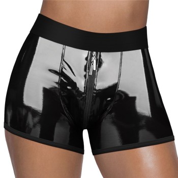 Lovetoy Chic Strap-On Shorts - Black - M/L