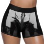 Lovetoy Chic Strap-On Shorts - Black - M/L