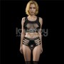 Lovetoy Rebellion Reign Harness Strap-On Set L/XL - Black
