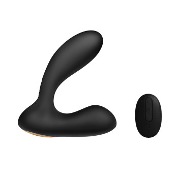 SVAKOM Vick Remote Control Prostate Perineum Vibrator - Black