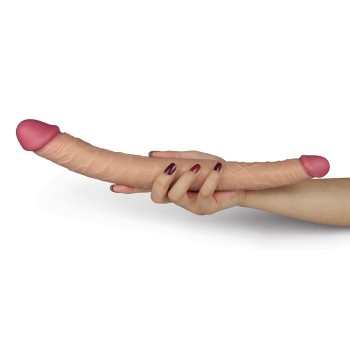 Lovetoy King Size Ladykiller Double Dildo - Skin
