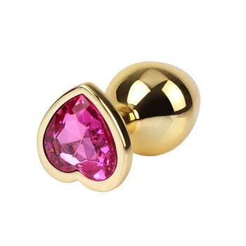 Chisa Heart Metal Plug M - Pink