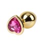 Chisa Heart Metal Plug M - Pink