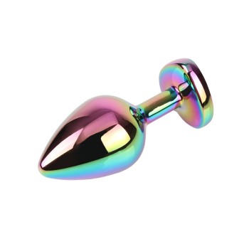 Chisa Heart Metal Plug M - Rainbow