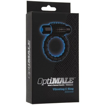 Doc Johnson OptiMale Vibrating C-Ring - Black
