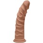 Doc Johnson 8" Ragin D Realistic Dildo - Caramel