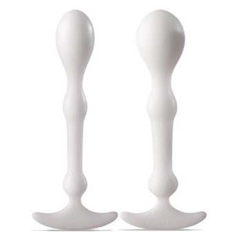 Aneros Peridise Set 2pcs Plugs - White