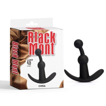 Chisa Playful Beaded Anal Vibe - Black