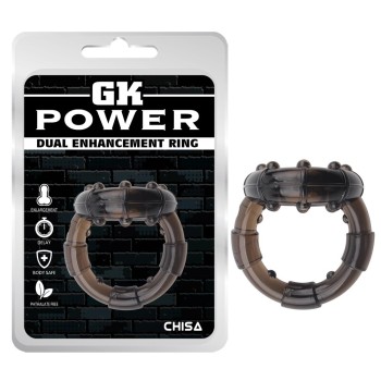 Chisa Dual Enhancement Ring - Black
