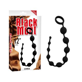 Chisa Playful Anal Beads - Black