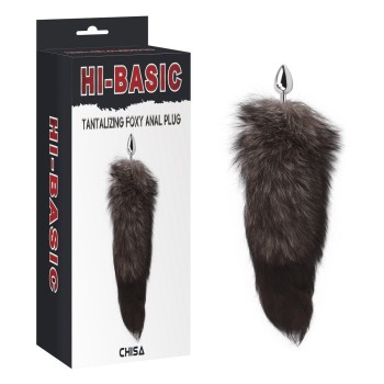 Chisa Tantalizing Foxy Anal Plug - Grey