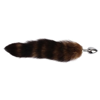 Chisa Frisky Fox Tail Butt Plug - Brown