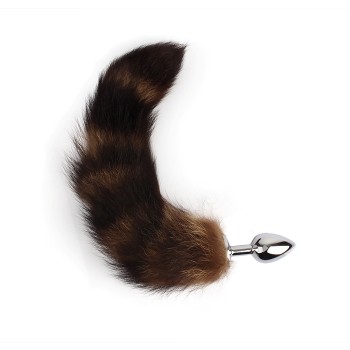 Chisa Frisky Fox Tail Butt Plug - Brown