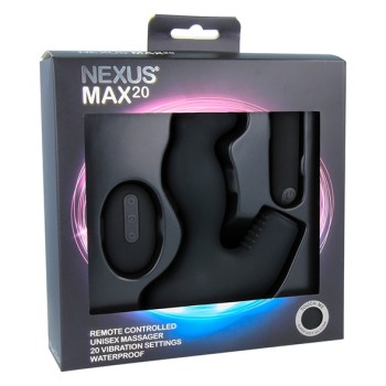 Nexus Max 20 Unisex Massager - Black