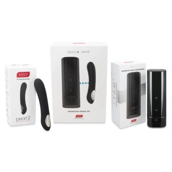 Kiiroo Onyx+ & Pearl2 Couple Set - Black