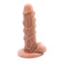 FAAK Bumpy Dual Layer Dildo - Skin