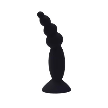 FAAK Silicone Mini Anal Beads - Black