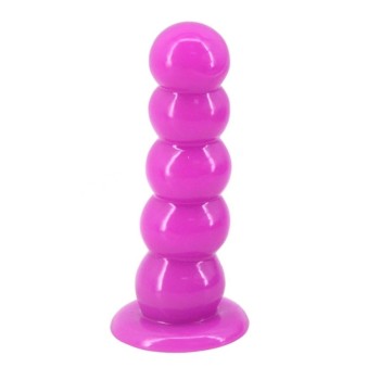FAAK Beads Anal Plug - Purple