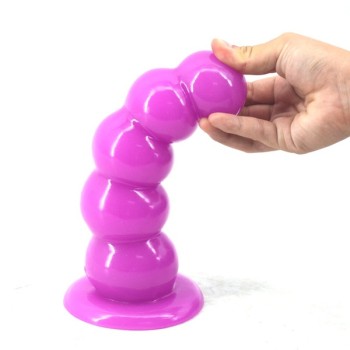 FAAK Beads Anal Plug - Purple