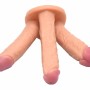 FAAK Three Heads Dildo - Skin