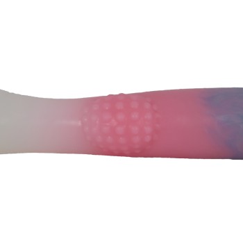 FAAK Convex Glans Double Dildo - Macaron