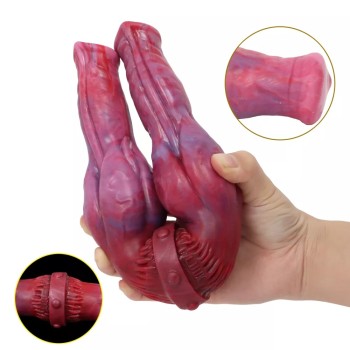 FAAK Dog Double Dildo - Magic Dragon