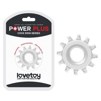 Lovetoy Power Plus Cockring 4.5cm - Clear