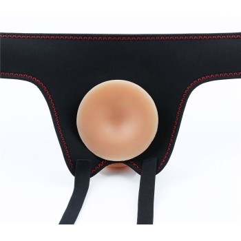 Lovetoy Easy Strapon Set w Balls 7.5'' - Flesh