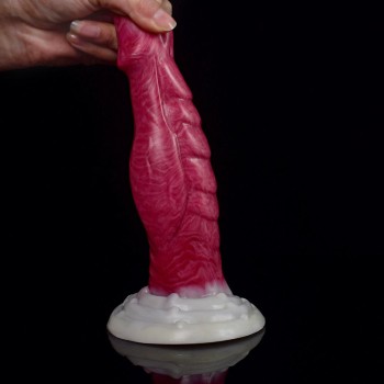 FAAK Thick Glans Dildo - Hellfire