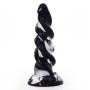 FAAK Goddess Hela Anal Plug - Black/White