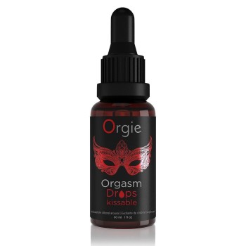 Orgie Orgasm Drops Kissable - Conta Gotas - 30ml