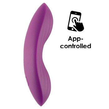 SVAKOM Edeny APP Clitoral Panty Vibrator - Violet