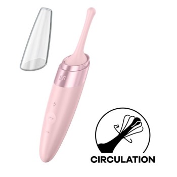Satisfyer Twirling Delight Vibrator - Rose
