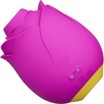 Romp Rose Clitoral Stimulator - Violet