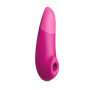 Womanizer Enhance Pleasure Air & Deep Vibration Clit Stimulator - Vibrant Pink