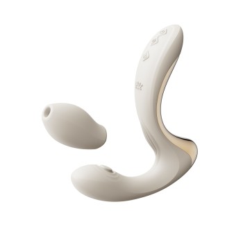 Zalo Talis G-Spot PulseWave Vibrator - Ivory White