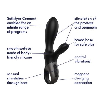 Satisfyer Heat Climax Plus - Black