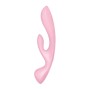 Satisfyer Triple Oh Rabbit Vibrator - Pink