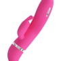 Pretty Love Ingram Rabbit Vibrator w Electric Shock - Pink
