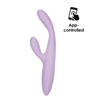 SVAKOM Cici+ 2 APP Rabbit Vibrator - Pastel Lilac